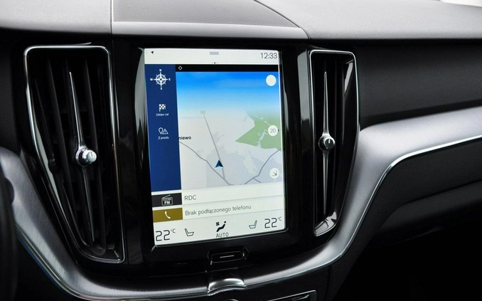 Volvo XC 60 cena 139898 przebieg: 143000, rok produkcji 2019 z Orzesze małe 781